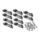 thumbnail image 1 of 10 Piezas De Soporte De Esquina Triangular, Soporte Triangular Para Muebles, Sillas, Escritorios, Tornillos De Acero Inoxidable, 1 of 5