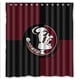 thumbnail image 1 of Cortina de ducha de los Florida State Seminoles, juego de cortina de baño con ganchos, tamaño 60 x 72 pulgadas, 1 of 3