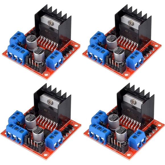 Módulo driver de motor HiLetgo L298N, 4 unidades