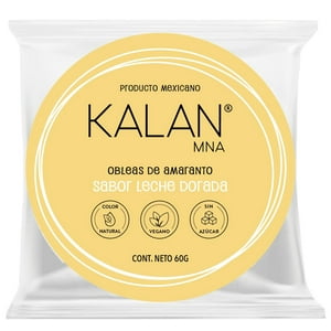 Kalan - Obleas De Amaranto Sabor Leche Dorada