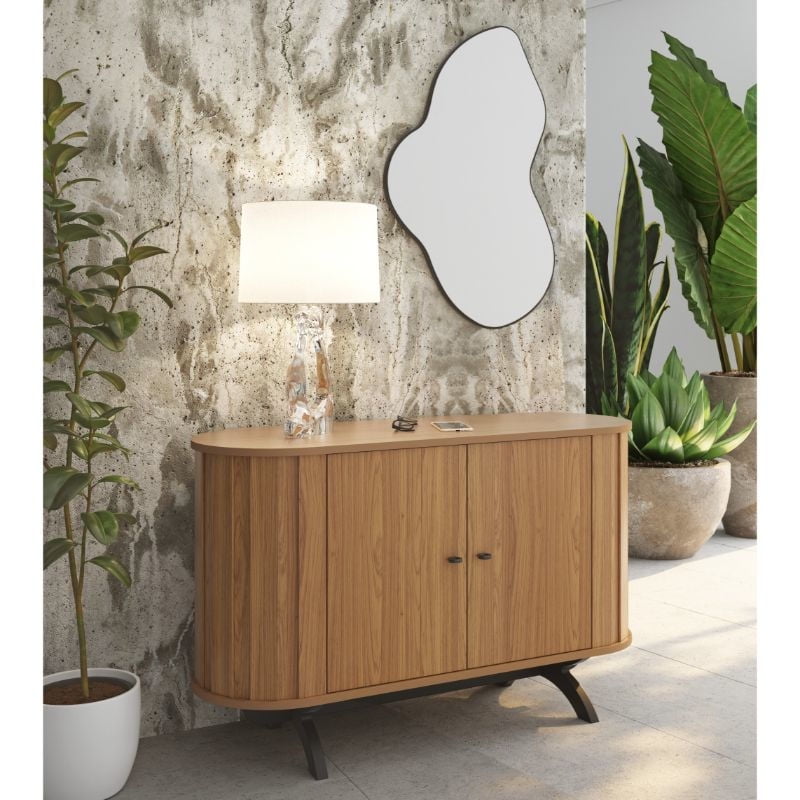 Decocasa - Buffet Tb289 130 Cm Natural Castaño