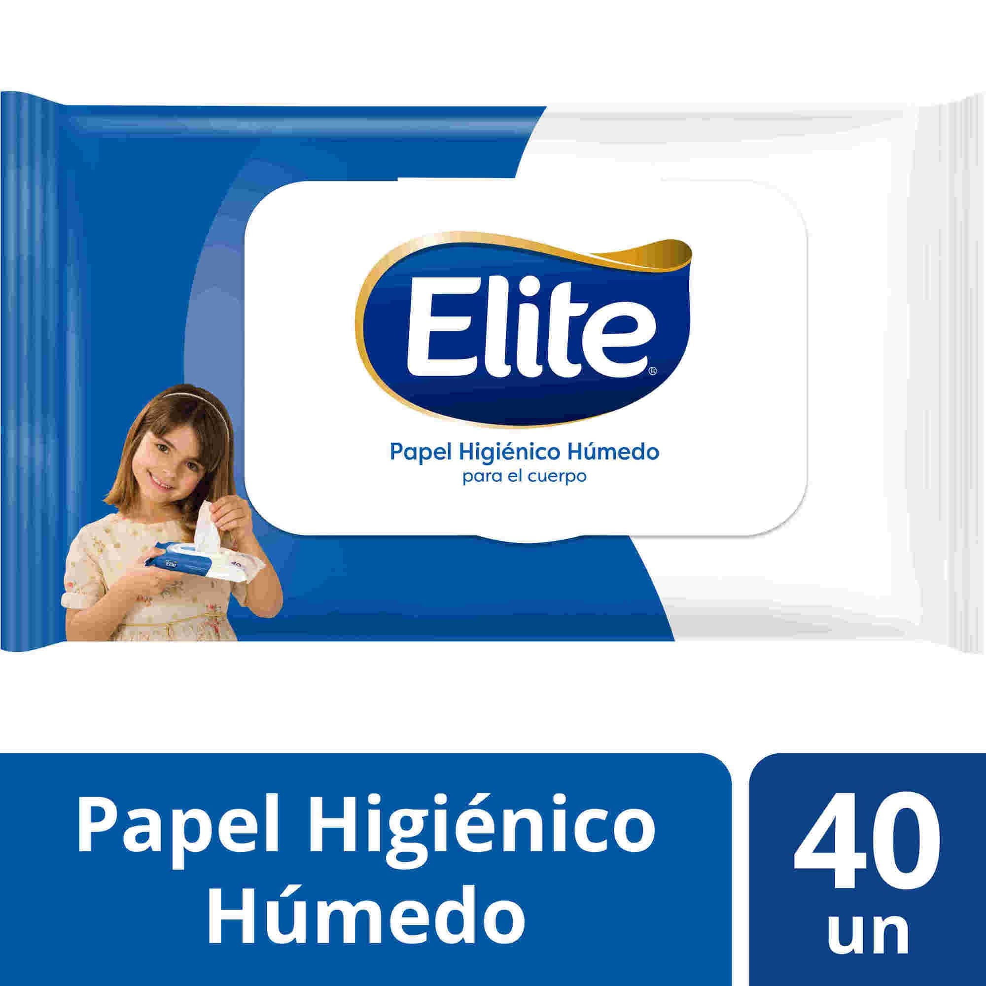 Papel Higiénico Húmedo 40 Un 40 Un Elite