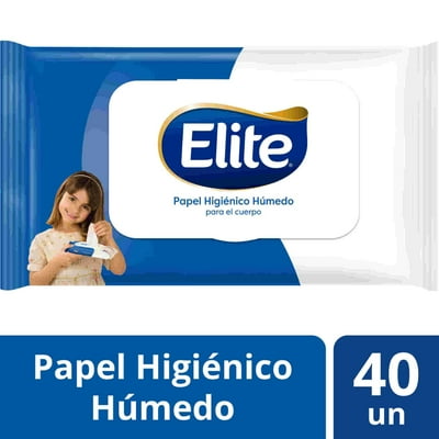 Papel Higiénico Húmedo 40 Un 40 Un Elite