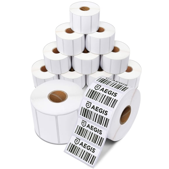 Etiquetas Térmicas Directas Para Códigos De Barras Upc De 2 X 1 Cm