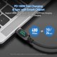 thumbnail image 4 of Cable USB-C SOOPII 100W 122 cm Pack de 2 con Pantalla LED, 4 of 9