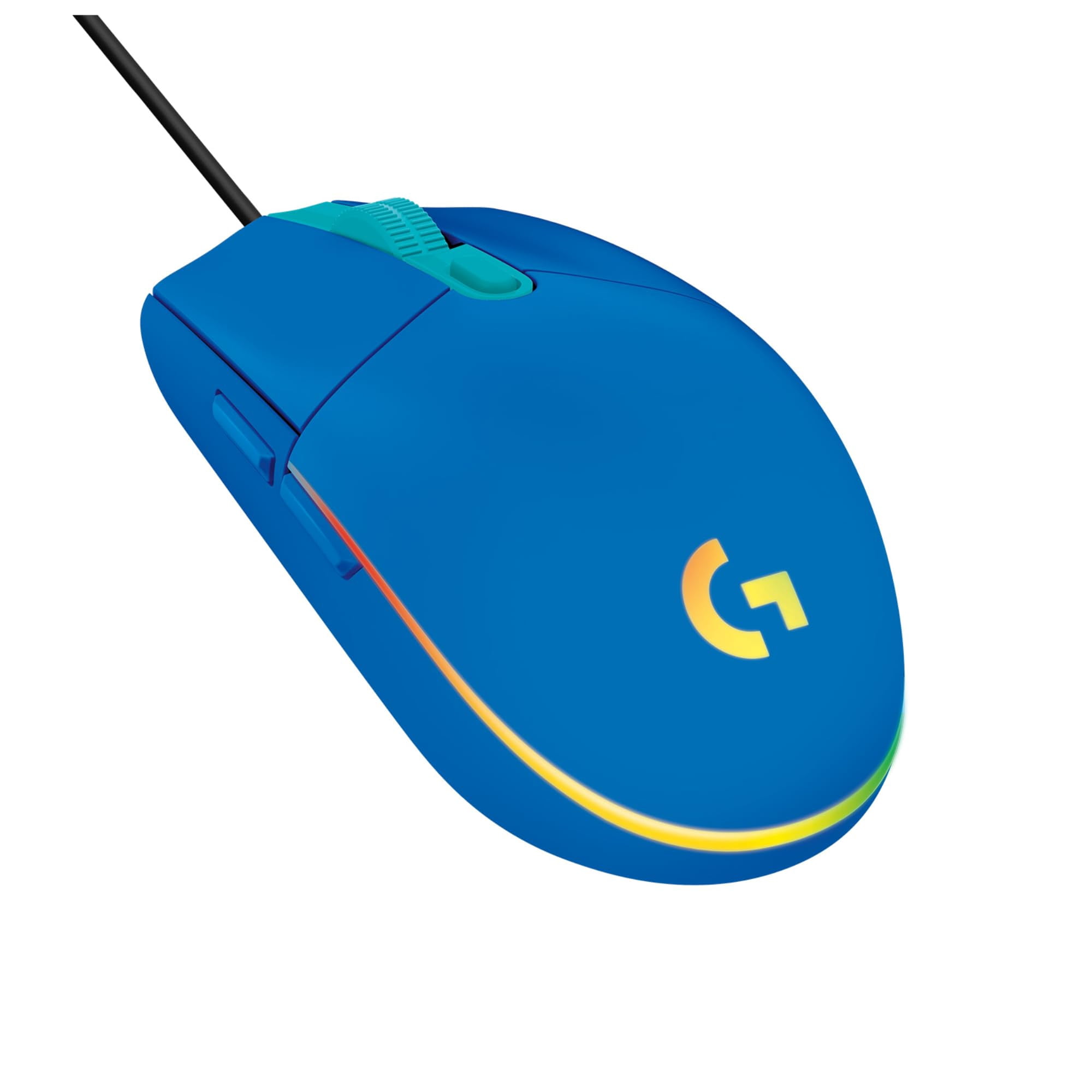 Ratón Para Juegos Logitech G203 Prodigy Con Cable 8000 Dpi Rgb Azul