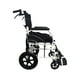 thumbnail image 2 of Silla De Ruedas De Transporte Geriatrica Ultra Liviana Gris, 2 of 5