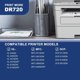 thumbnail image 2 of Unidad de tambor HIGCOR DR-720 de repuesto para Brother DR 720 Black, 2 of 6