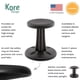 thumbnail image 2 of Taburete de Equilibrio Kore Design 30 cm Negro para Niños de 4‑5 Años, 2 of 8