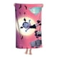 thumbnail image 3 of Vampirina Toalla de playa de secado rápido con diseño temático, regalo para mujeres y niñas, ideal para cumpleaños, fans, amantes de la música, uso en la playa o al aire libre, 78 × 180 cm, 3 of 6