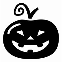 Rienda Libre Graphics - Decomural Creepy Pumpkin Halloween Ws-17118