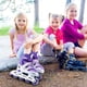 thumbnail image 4 of Patines En Linea Ajustables Roller Morado Rueda Led Niñas, 4 of 6