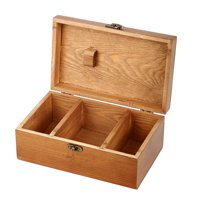 Magideal - Caja De Costura De Madera, Cesta De Almacenamiento De Costura, Accesorios Para Cajas Vacías, Compacto Para El Hogar, Para Joyería, Cosméticos, Caja De
