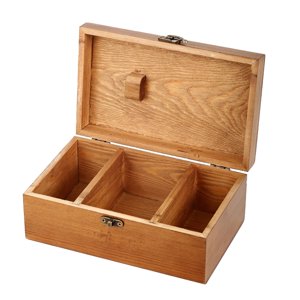 Magideal - Caja De Costura De Madera, Cesta De Almacenamiento De Costura, Accesorios Para Cajas Vacías, Compacto Para El Hogar, Para Joyería, Cosméticos, Caja De
