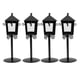 thumbnail image 5 of Candelabro De Metal De Sobremesa De 4 Piezas, Centro De Mesa De Candelabro Negro De Estilo Retro, 5 of 5