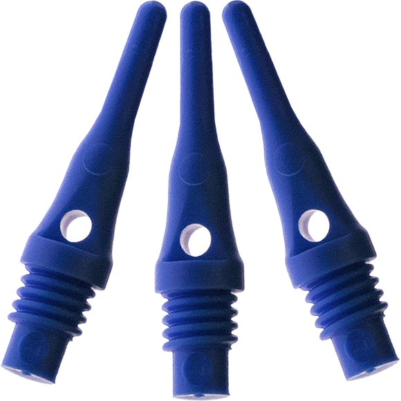 Accesorio para dardos Viper Tufflex SS, 2 BA, rosca, punta blanda, azul