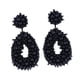 thumbnail image 3 of Pendientes Colgantes étnicos De Moda Para Regalo De Cumpleaños, Vacaciones, Fiestas, Color Negro, 3 of 3