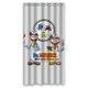 thumbnail image 1 of Cortina de ducha Super Mario, juego de cortina de baño con ganchos, tamaño 36 x 72 pulgadas, 1 of 3