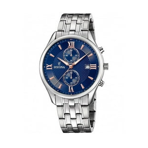 Reloj F6854/6 Festina Plateado Hombre Retro