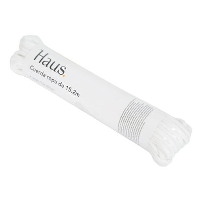 Cuerda Para Ropa Blanco  Haus