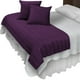 thumbnail image 1 of Piecera Con Fundas Sk Velvet Morado Reversible, 1 of 4