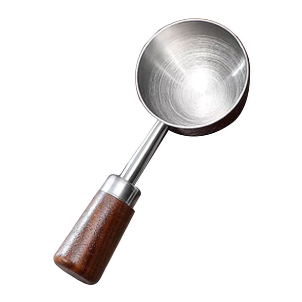 Cuchara de café de acero inoxidable para café, 15 ml/30 ml, para té, azúcar, medición de cocina para té suelto, para hornear, electrodomésticos de coc 10cmx44cm