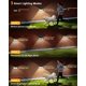 thumbnail image 3 of Luces solares con sensor de movimiento Aootek, 120 LED, IP65, paquete de 8, 3 of 7