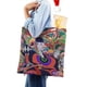 thumbnail image 4 of Mononoke Second Chapter: Hinezumi Bolso de tela con estampado de lienzo para mujer, bolsa de compras reutilizable y estética, con cremallera interior, regalo para mujer,40*45cm., 4 of 6