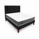 thumbnail image 5 of Cama 2 Plazas Completa Negro Turin | Base Europea + Colchón Mery Desing 22CM + Respaldo Tapizado, 5 of 9
