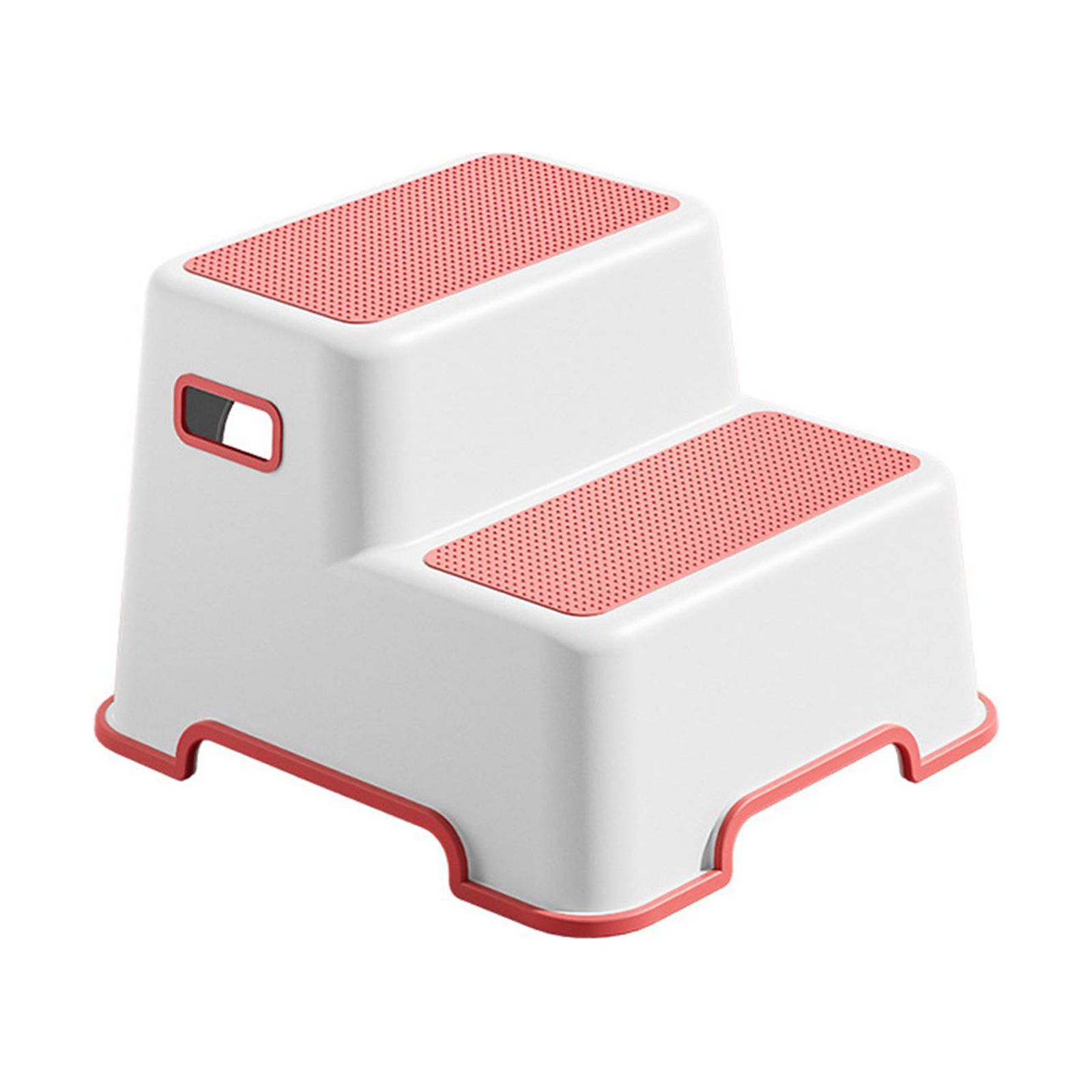 Bothyi - Taburete Escalonado Para Niños, Taburete Para Orinal, Taburete Escalonado Resistente Para Niños Mayores De 1 Año, Rojo