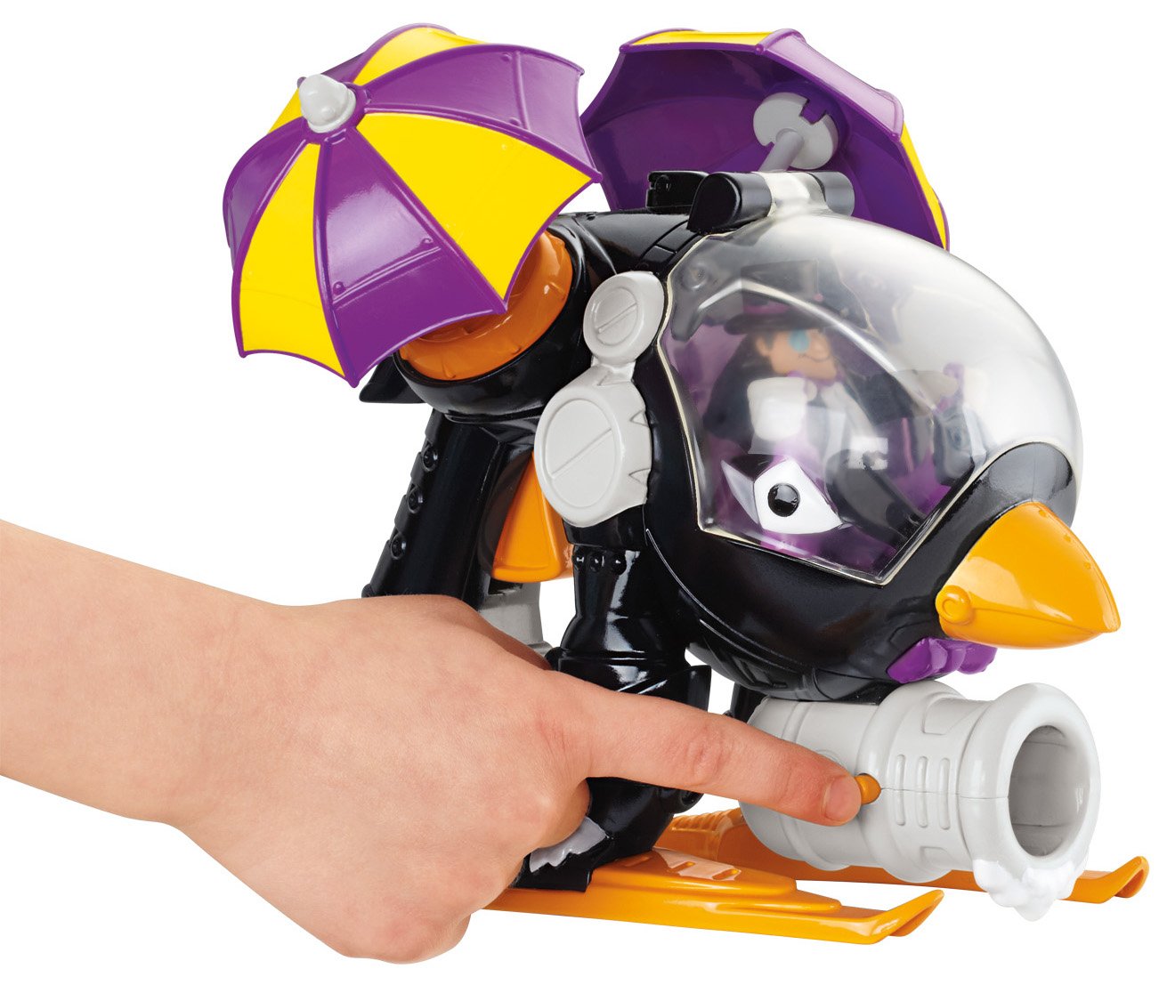 Fisher Price - Helicóptero Pingüino Imaginext Dc Super Friends De Toy Fisher-Price