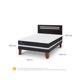 thumbnail image 3 of Cama Europea Europea Ortopedic 2P Bn Respaldo Munich 2 Plaza Base Normal, 3 of 12