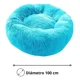 thumbnail image 2 of Cama De Felpa Suave Antiestrés Para Perros Y Gatos 100cm XXL, 2 of 2