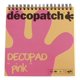 thumbnail image 1 of Bloc Decopatch 6x6.25 in Rosa con 48 Hojas y 12 Diseños, 1 of 1