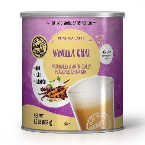 Mezcla De Bebidas Big Train Vanilla Chai Tea Latte, 0,86 Kg
