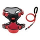 thumbnail image 1 of Arnés Para Perros Con Correa Ajustable Suave Con Clip Frontal Para Perros Mascotas Caminando Rojo Negro M, 1 of 3