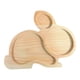thumbnail image 4 of Bandeja Sensorial Montessori De Madera Natural Disco Sensorial Juguetes Educativos Preescolar 30cm X 24cm Conejo, 4 of 5