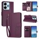 thumbnail image 2 of Funda Cartera Trébol para Xiaomi Poco M6 4G con Ranuras Tarjetas y Carga Inalámbrica Violeta, 2 of 6
