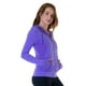 thumbnail image 3 of Polerón Deportivo Seamless Con Cierre Mujer Morado L, 3 of 3