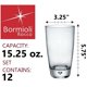 thumbnail image 2 of Vasos de refresco Bormioli Rocco 432 ml Pack de 12, 2 of 7