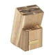 thumbnail image 3 of Juego de bloques de cuchillos Farberware Acacia, 15 piezas, rosa y dorado, 3 of 7