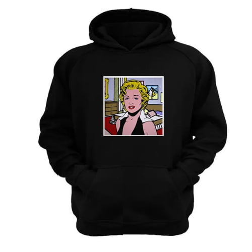 Genérico - Polerón Canguro Marilyn Negro Talla M Unisex
