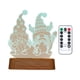thumbnail image 1 of Lámpara De Mesa 3D, Manualidades Decorativas De Escritorio, Luz Nocturna LED Para Fiestas De Boda, Regalos, Estilo E, 1 of 3