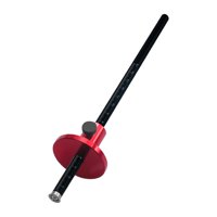 Bothyi - Medidor De Marcado De Ruedas Medición Rápida Métrico Y Pulgadas Estilo Europeo Sólido