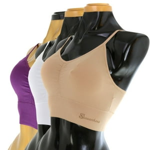 Giovacchino - Pack De 3 Sosten Peto Deportivo Seamless Talla M