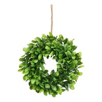 Genérico - Set De 2 Corona Artificial Puerta Decorativa Eucalipto Jhn