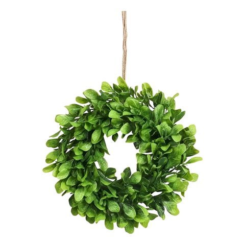 Genérico - Set De 2 Corona Artificial Puerta Decorativa Eucalipto Jhn