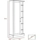 thumbnail image 3 of Closet 1 Puerta Con Espejo Cuerpo Completo 180,7x70x40,3 Cm Café, 3 of 3