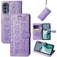 thumbnail image 2 of Funda Cartera FOXDOCK para MOTO G62 , Flip PU con Relieve de Gatos y Perros, Tarjetero y Soporte, 2 of 6