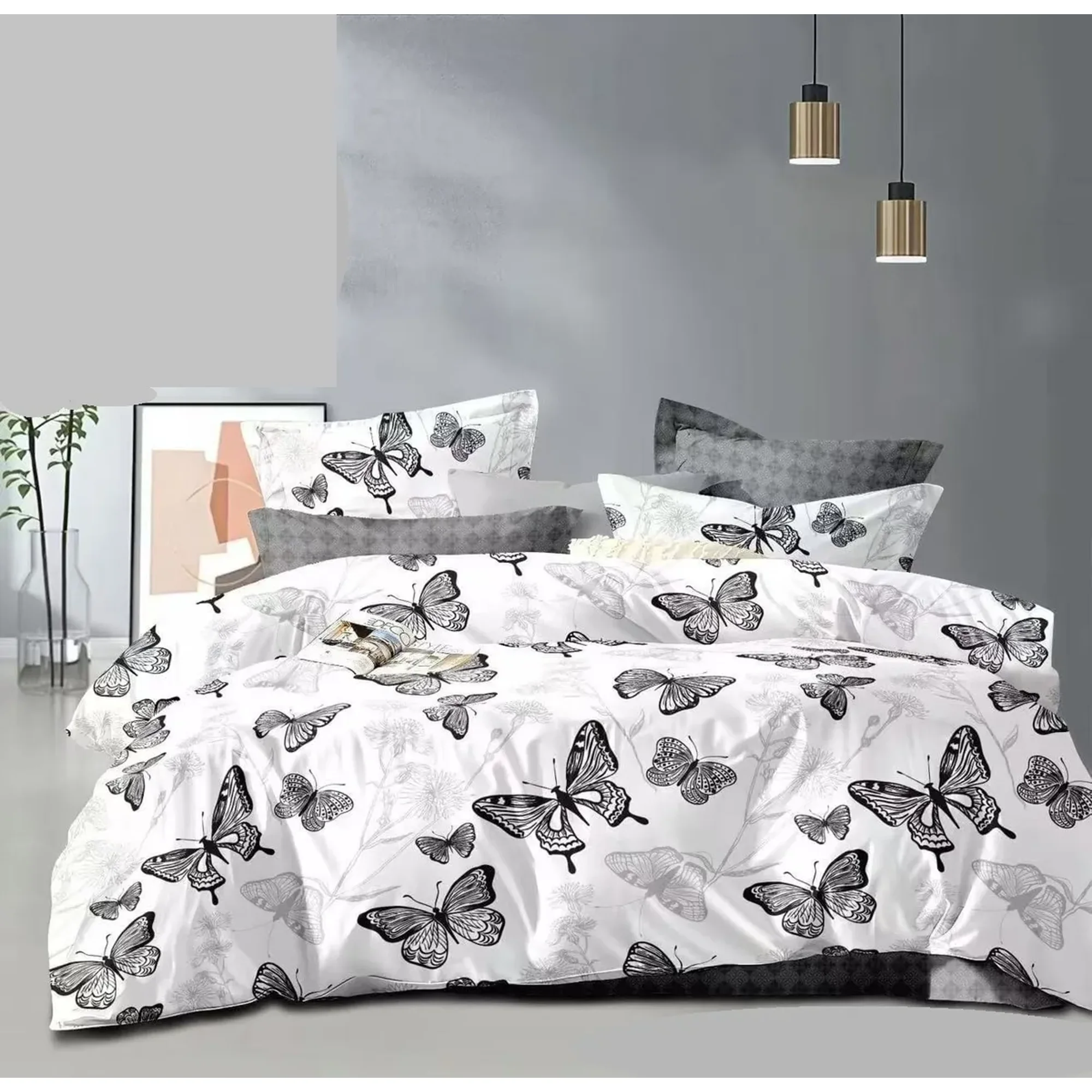 Casadeliacl - Cubrecama King Grande Quilt Verano Moderno Elegante Tf Blanco Tf Cc601